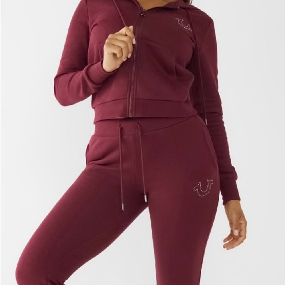 NEW True Religion X-Small Jogger matching womens set